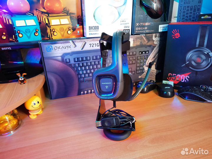 Компьютерная гарнитура Plantronics Audio 655 DSP