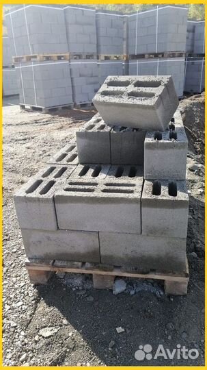 Блок керамзитобетонный, керамзитовый блок