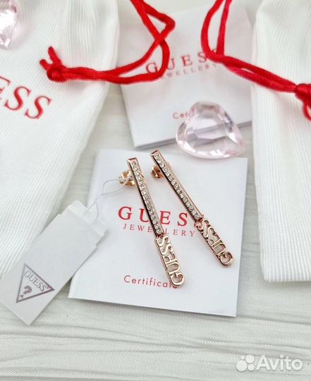 Серьги guess