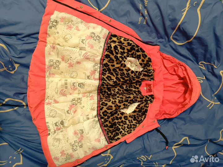 Куртка зимняя для девочки 110