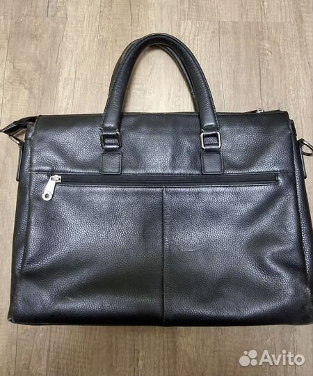 Мужской кожаный портфель