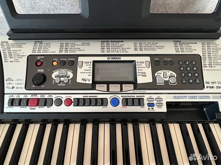 Синтезатор yamaha psr-350