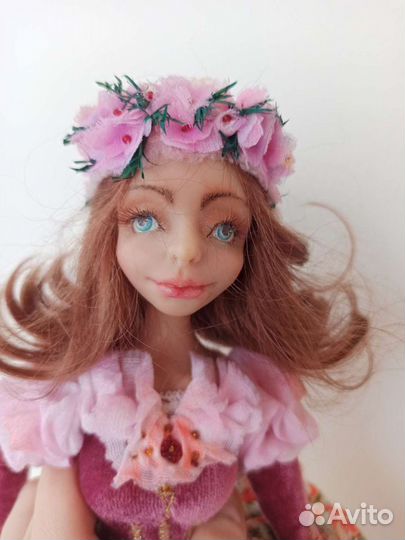 Будуарная авторская кукла Виктория