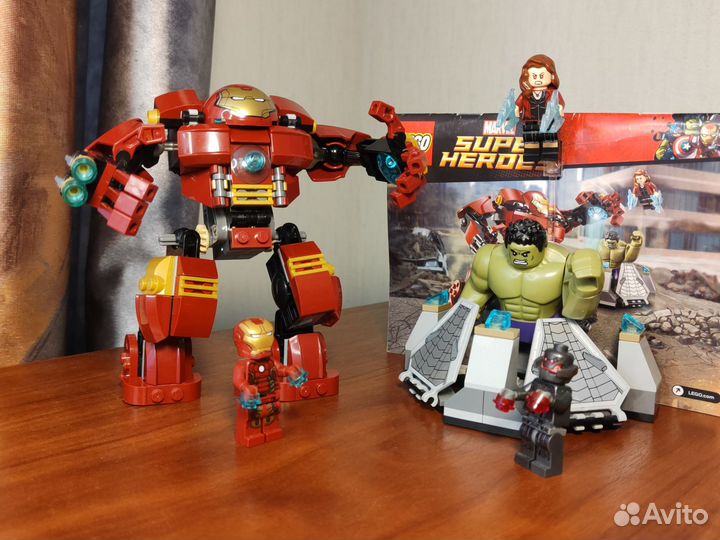 Lego Marvel Super Heroes 76031 Разгром Халкбастера