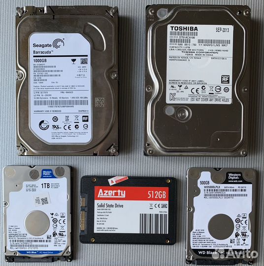 Диски SSD HDD RAM CPU i7 Upgrade