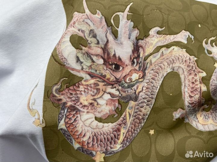 Футболка женская Coach новинка 2024