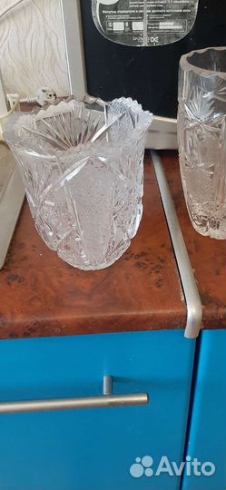 Конфетница хрусталь СССР