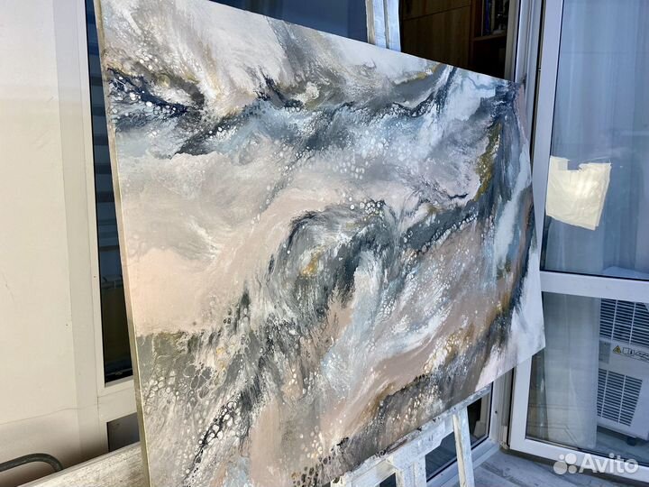 Интерьерная картина абстракция 80*126