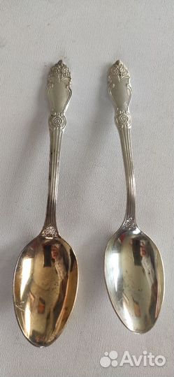 Чайные ложки мельхиор, раритет