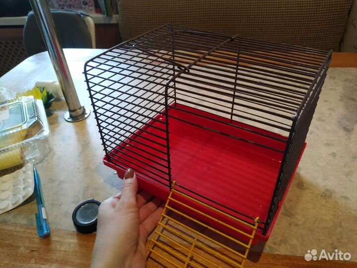 Переноска клетка для джунгарика мелкого хомяка
