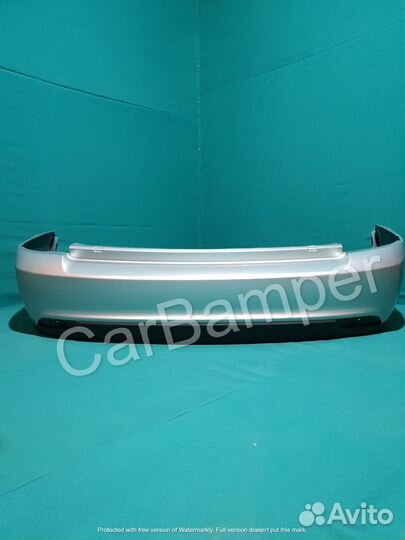 Бампер задний Лада Приора 2170 Серебристый