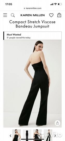 Комбинезон zara karen millen M новый