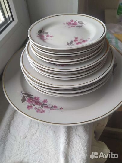 Сервиз столовый Прокопьевский фарфоровый завод