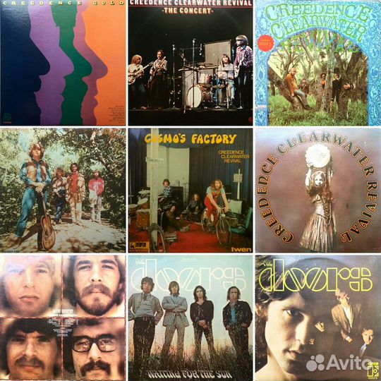 Виниловые пластинки зарубежного производства ч. 4