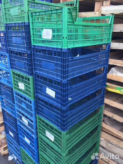 Пластиковые ящики бу