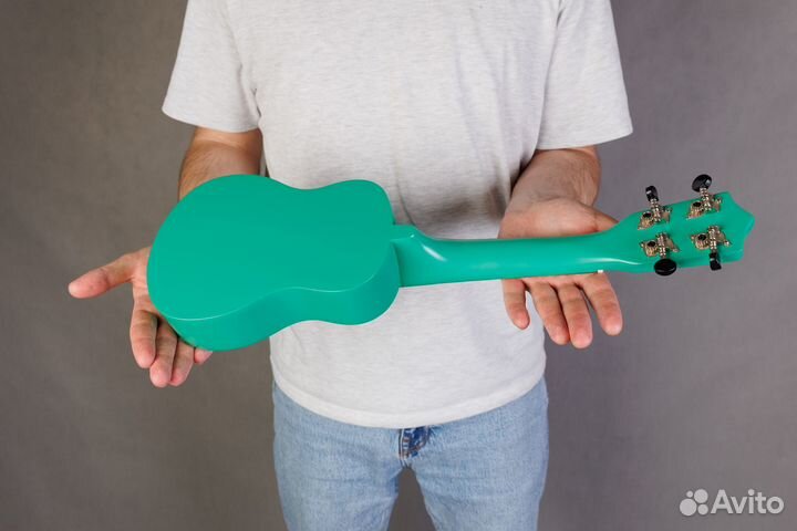 Новая Укулеле сопрано, зеленый, Homage