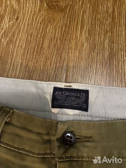 Чиносы levis 541 chino white label