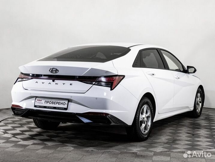 Hyundai Avante 1.6 CVT, 2020, 101 174 км