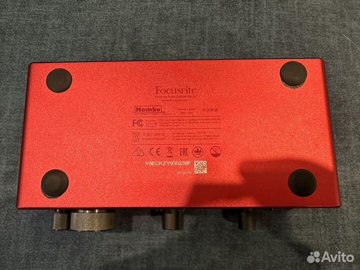Аудиоинтерфейс Focusrite Scarlett 2i2 3rd gen