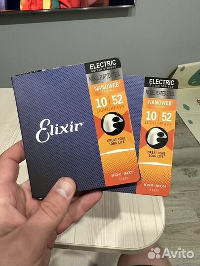 Струны для электрогитар 10-52