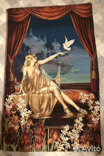 Картина из гобелена Девушка