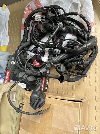 Проводка двигателя Audi Q7 BUG