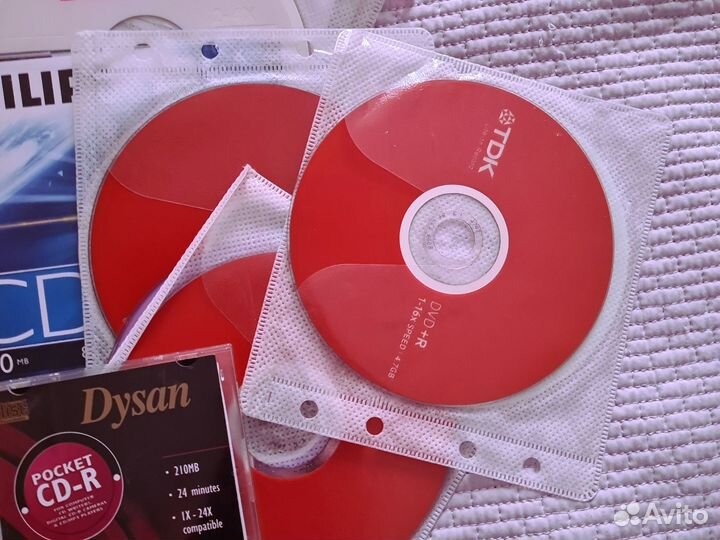 Cd диски чистые 26 шт. пакетом