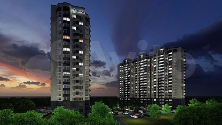 1-к. квартира, 42 м², 8/18 эт.