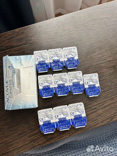 Линзы acuvue oasys -2.75