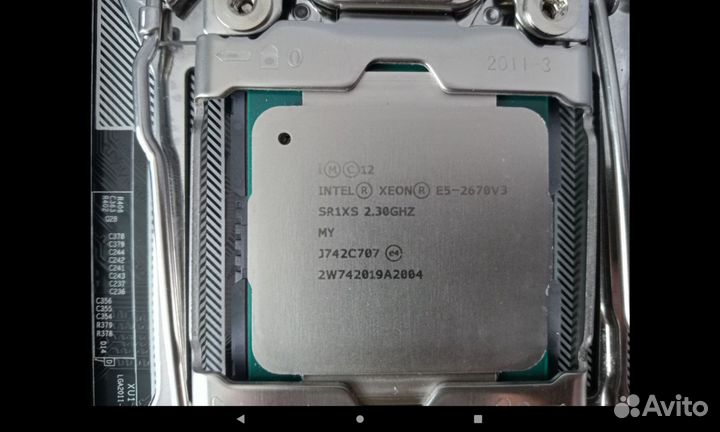 Материнская плата ddr 4 82 12ядер для Кровель.раб