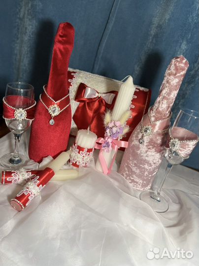 Свадебные аксессуары на стол