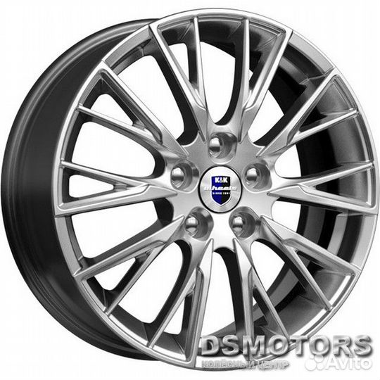 Диски Солт 6.5/17 5x114.3 ET38 d67.1 дарк платинум