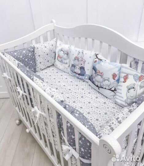 Бортики в кроватку