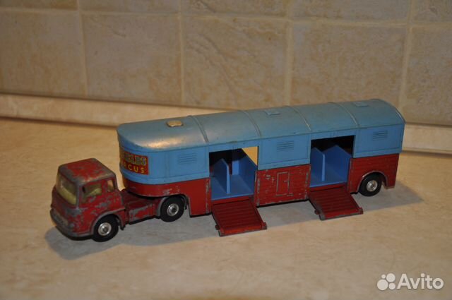 Corgi toys/BIG carrimore CAR transporter, 1957г