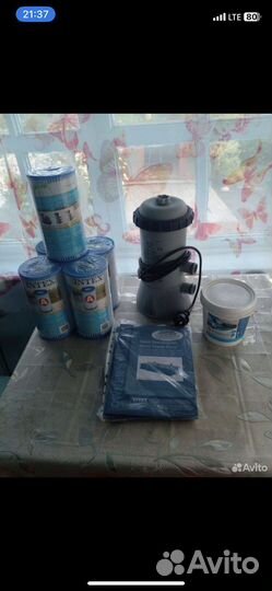 Каркасный бассейн intex 2*3