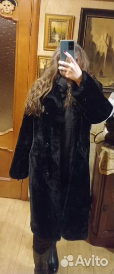 Шуба из мутона