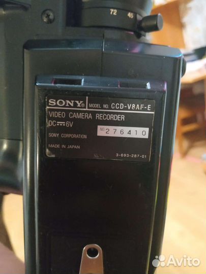 Видеокамера Sony video 8 af auto focus кассетная