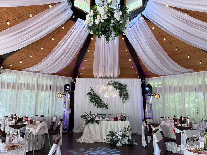 Свадебное оформление, свадебный декор, флористика