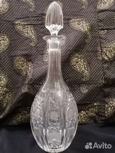 Графин хрустальный