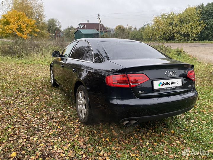 Audi A4 1.8 CVT, 2009, 215 000 км