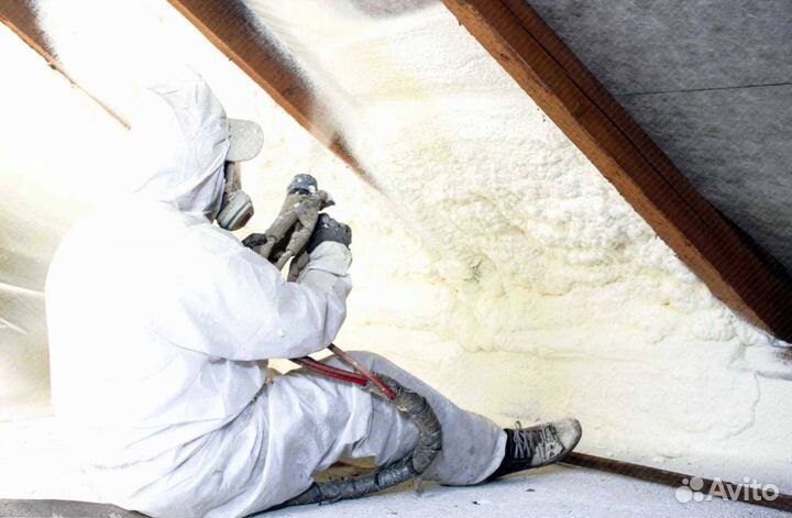 Утепление стен дома пенополиуретаном (ППУ)