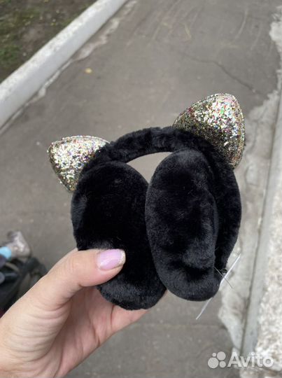 Меховые наушники