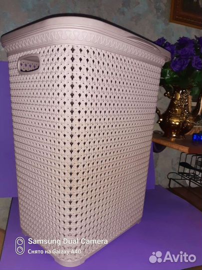Корзина для белья новая