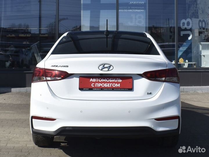 Hyundai Solaris 1.6 AT, 2017, 71 630 км