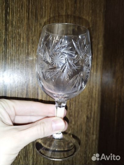 Рюмки,бокалы,фужеры хрусталь Неман
