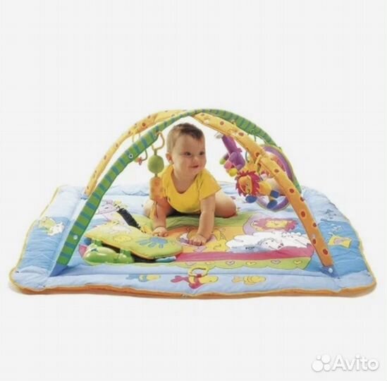 Развивающий коврик tiny love зоосад