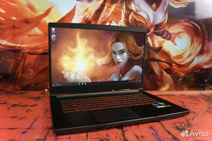 Топовый ноутбук для игр MSI