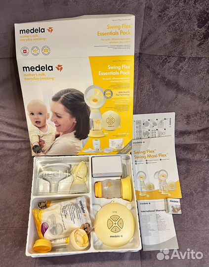 Молокоотсос электрический Swing Flex medela новый