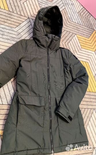 Парка утепленная