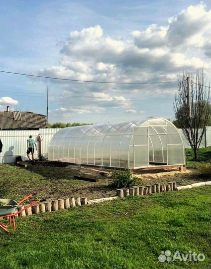 Теплица из поликарбоната